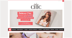 Desktop Screenshot of belezachic.com.br